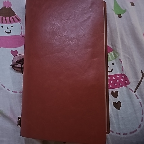 Terracotta Butterfly "R" Card, Money, And Note Book - Picture 6 of 6